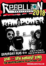 Raw Power - Rebellion Festival, Blackpool 4.8.18